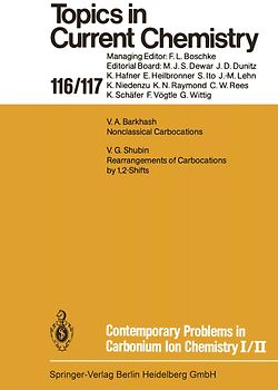 Contemporary Problems in Carbonium Ion Chemistry I/II