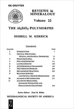The Al2SiO5 Polymorphs