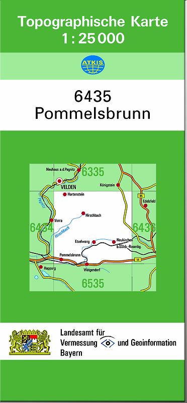 TK25 6435 Pommelsbrunn