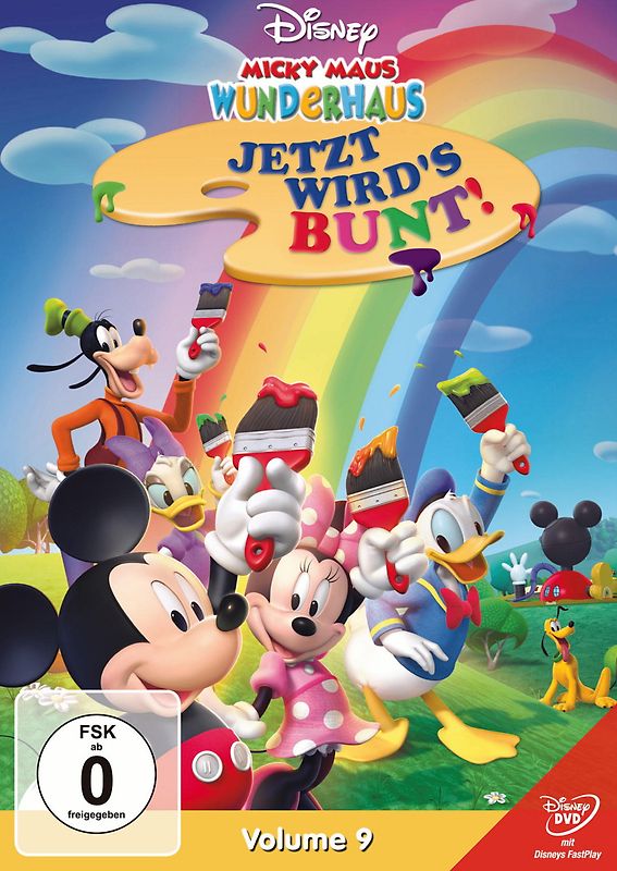 Micky Maus Wunderhaus: Jetzt wird's bunt! DVD