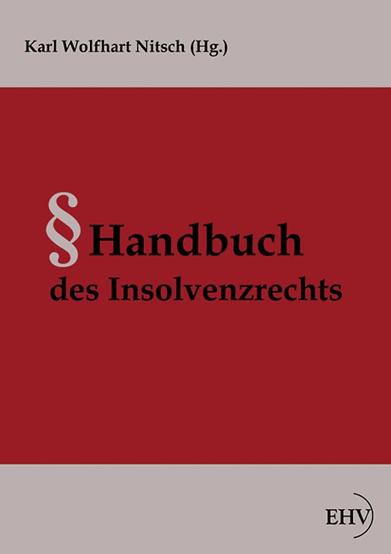 Handbuch des Insolvenzrechts