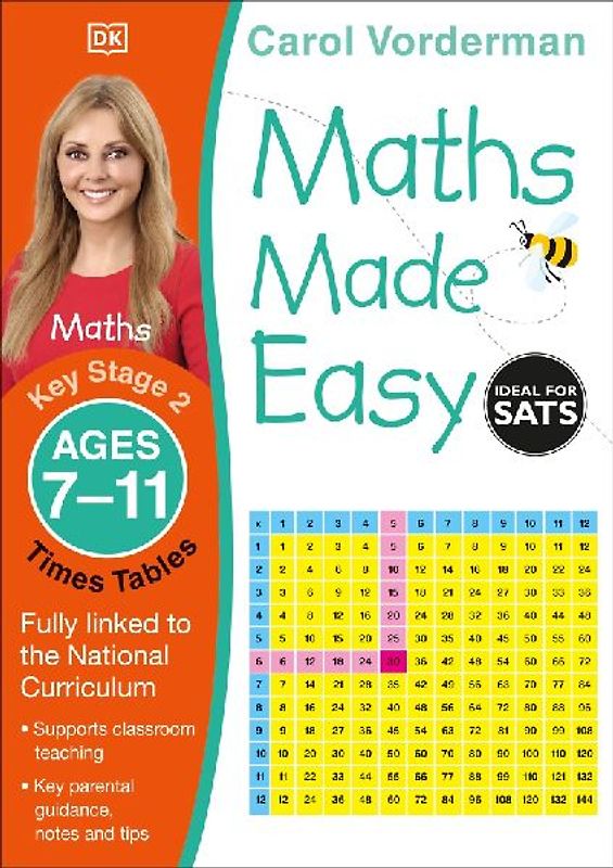 Maths Made Easy: Times Tables, Ages 7-11 (Key Stage 2)