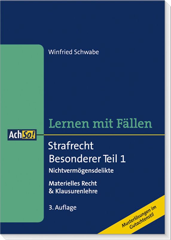 Strafrecht Besonderer Teil 1