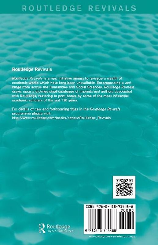 An Introduction to Rural Settlement Planning (Routledge Revivals)