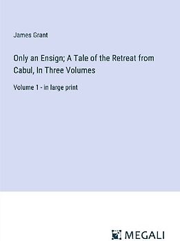 Only an Ensign; A Tale of the Retreat from Cabul, In Three Volumes