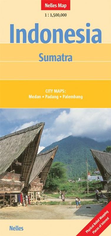 Indonesia: Sumatra. 1:1,5 Mill.
