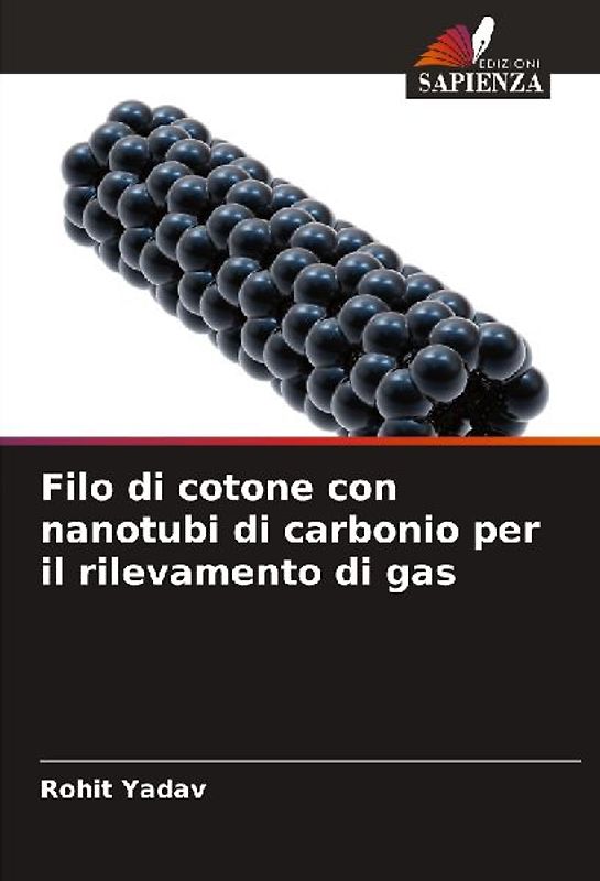 Filo di cotone con nanotubi di carbonio per il rilevamento di gas
