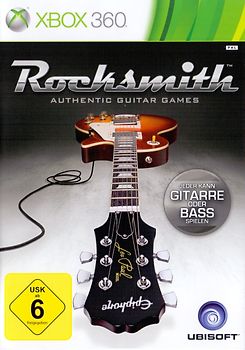 Rocksmith - Authentic Guitar Games [ohne Verbindungskabel, Bundle Copy] Xbox 360
