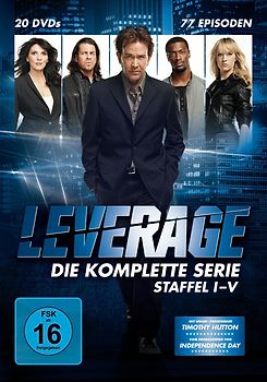 Leverage - Die komplette Serie (20 Discs) DVD
