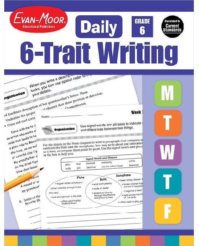Daily 6-Trait Writing Grade 6+ Te