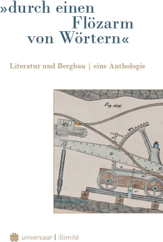 "durch einen Flözarm von Wörtern"