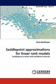 Saddlepoint approximations for linear rank models