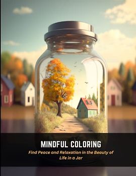 Mindful Coloring: Find Peace and Relaxation in the Beauty of Life in a Jar