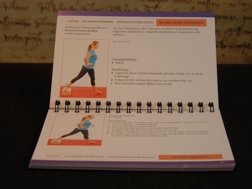 Schmerzt es noch oder dehnen Sie schon?