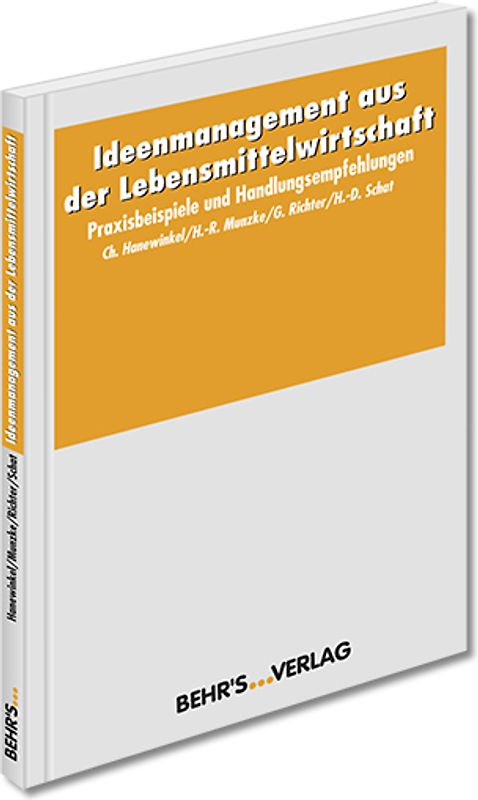 Ideenmanagement aus der Lebensmittelwirtschaft