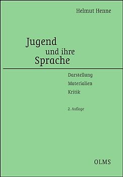 Jugend und ihre Sprache