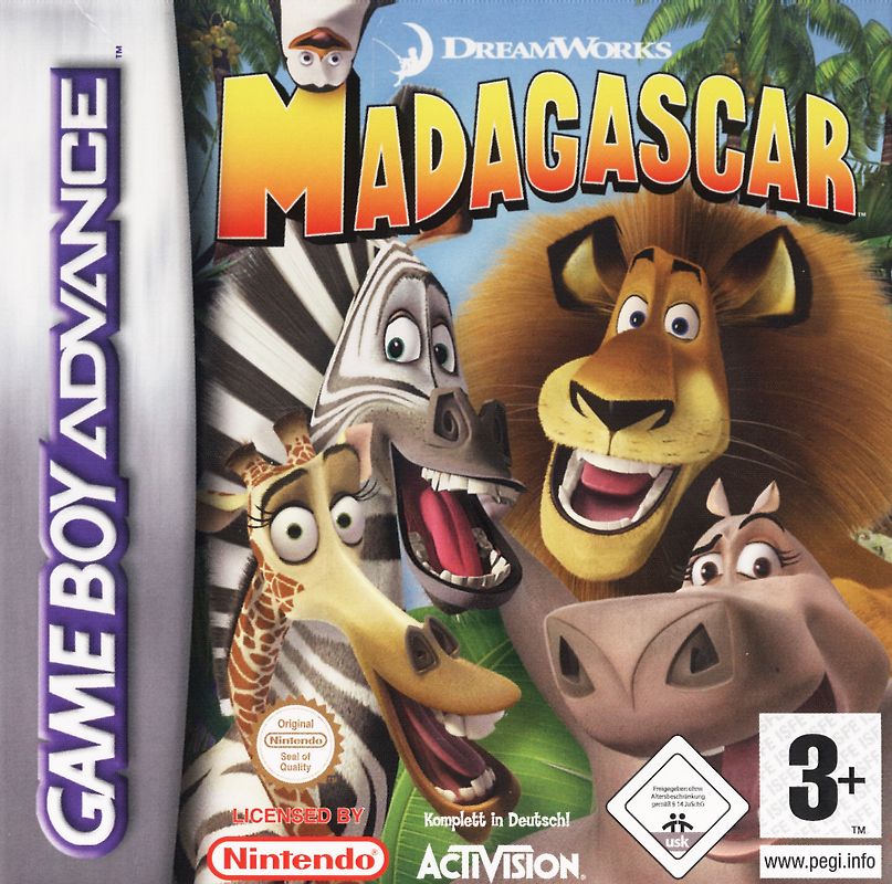 Madagascar Nintendo Game Boy Advance
