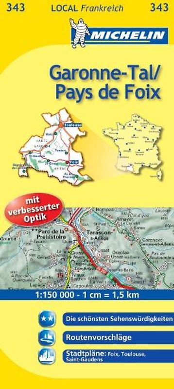 Michelin Garonne-Tal /Pays de Foix