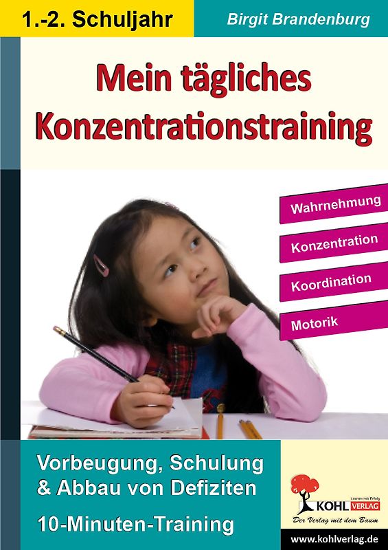 Mein tägliches Konzentrationstraining / Klasse 1-2