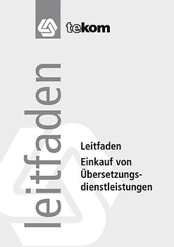 Einkauf von Übersetzungsdienstleistungen