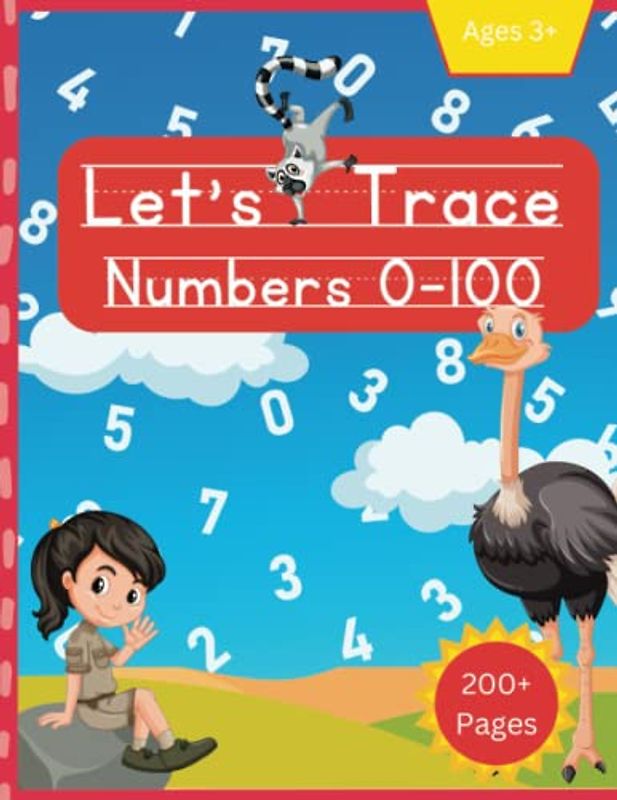 Let's Trace Numbers 0 -100