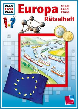 Was ist was: Rätselheft Europa, Stadt, Land, Fluss
