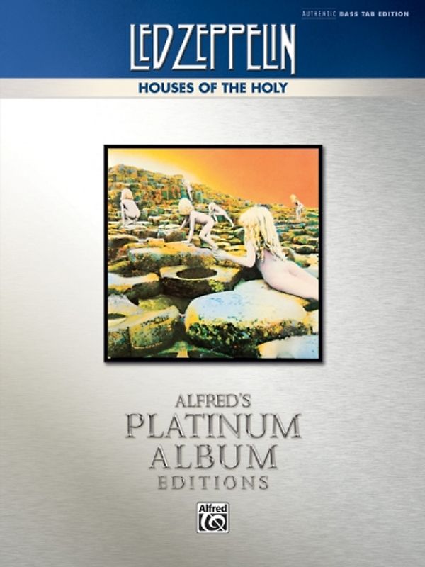 Led Zeppelin: Houses of the Holy Platinum Bass Guitar