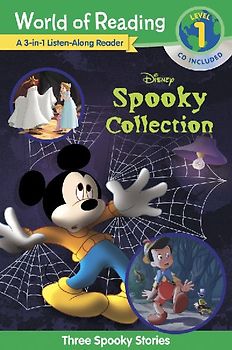 World of Reading: Disney's Spooky Collection 3-In-1 Listen-Along Reader-Level 1 Reader