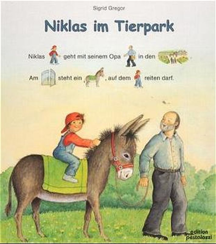 Niklas im Tierpark - Bilder-Lese-Spass