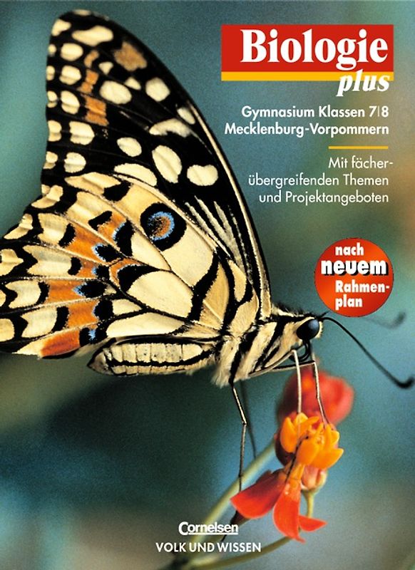 Biologie plus - Gymnasium Mecklenburg-Vorpommern / 7./8. Schuljahr - Schülerbuch