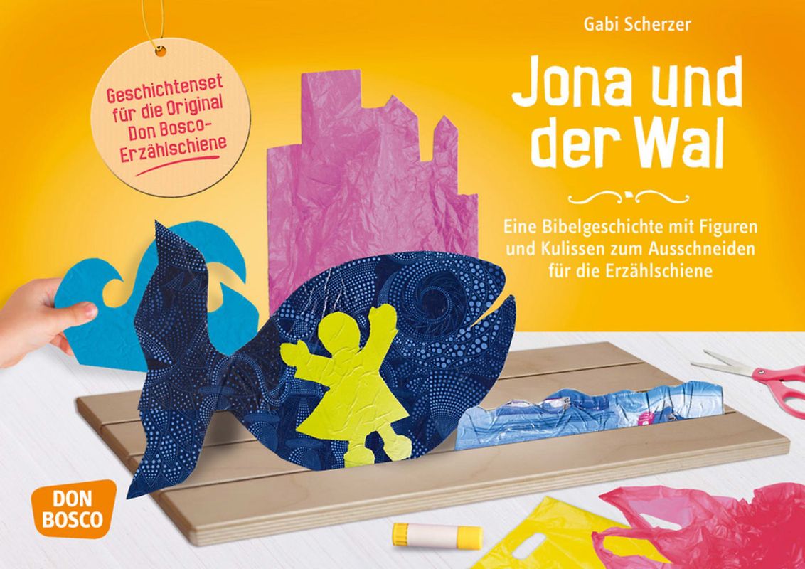 Jona und der Wal. Erzählschienen-Figurenset