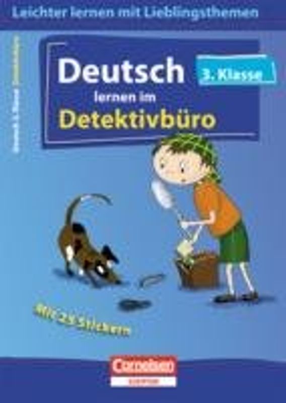 Deutsch lernen im Detektivbüro 3. Klasse