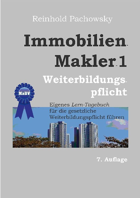 Immobilien-Makler 1 Weiterbildungspflicht