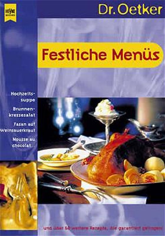 Festliche Menüs