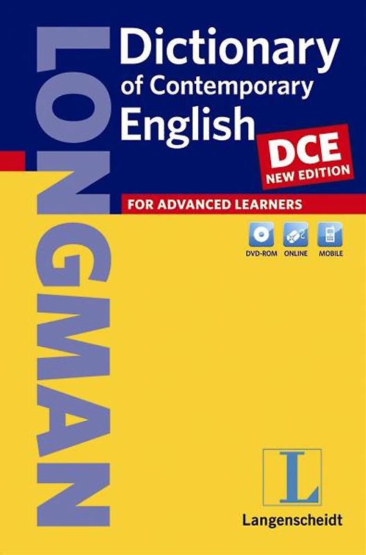 Longman Dictionary of Contemporary English (DCE) - New Edition  - Buch (kartoniert) mit DVD-ROM