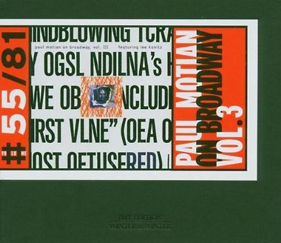 Paul Motian - On Broadway 3