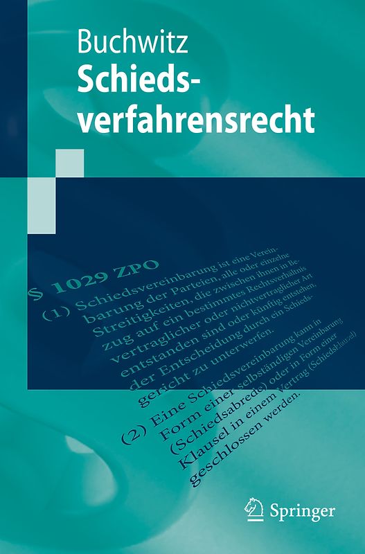 Schiedsverfahrensrecht