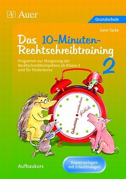 10-Minuten-Rechtschreibtraining für den Unterricht