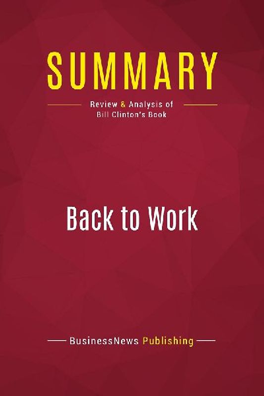 Summary: Back to Work