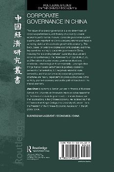 Corporate Governance in China