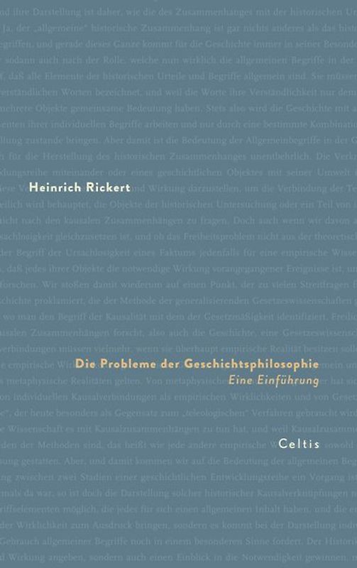 Die Probleme der Geschichtsphilosophie