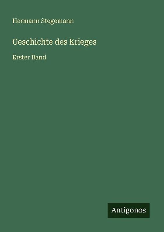 Geschichte des Krieges