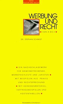 Werbung und Recht von A - Z