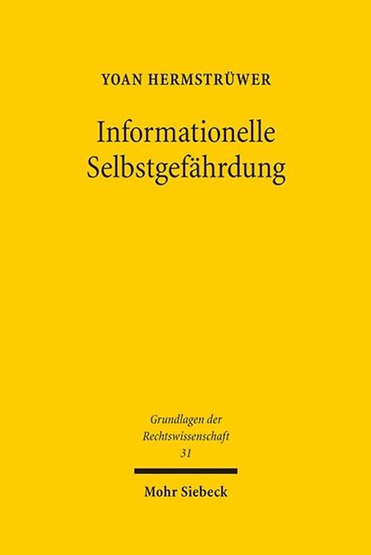 Informationelle Selbstgefährdung