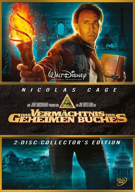 Das Vermächtnis des geheimen Buches (Collector's Edition, 2 DVDs) DVD