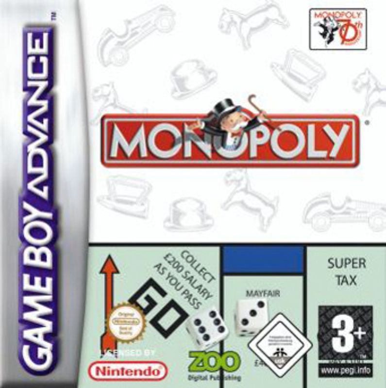 Monopoly Nintendo Game Boy Advance