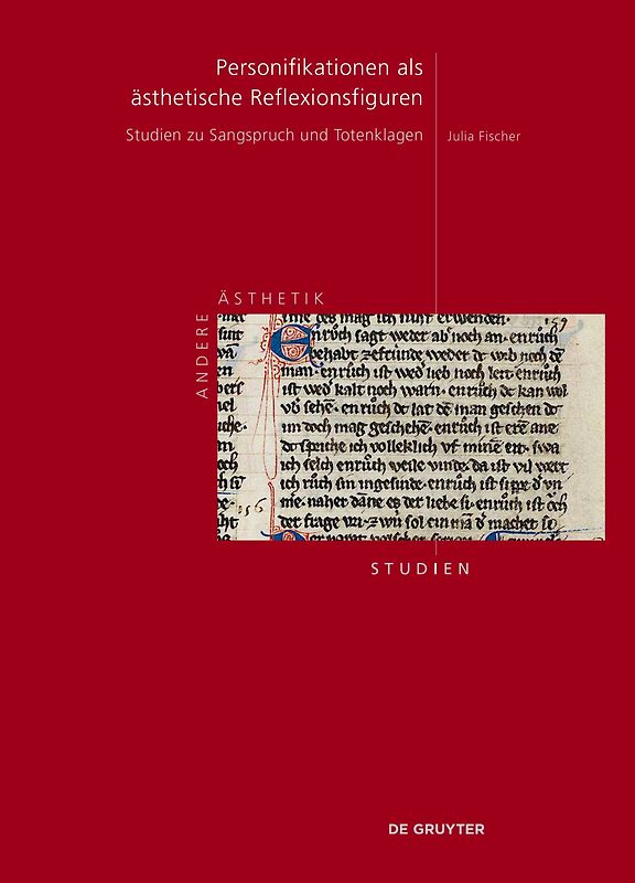 Personifikationen als ästhetische Reflexionsfiguren