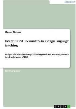 Intercultural encounters in foreign language teaching