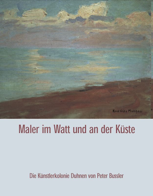 Maler im Watt und an der Küste