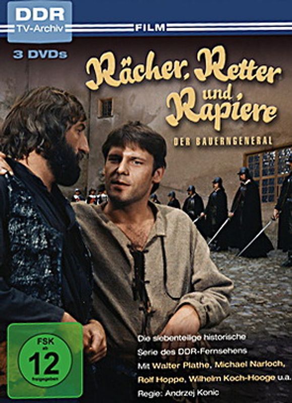 Rächer, Retter und Rapiere - Der Bauerngeneral - DDR TV-Archiv ( 3 DVD´s ) DVD
